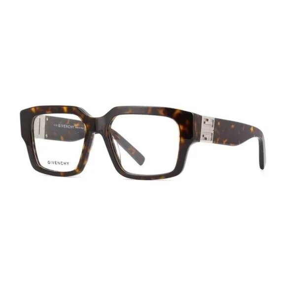 NEW GIVENCHY MEN EYEGLASSES SHINY DARK HAVANA EYEWEAR - Picture 1 of 3
